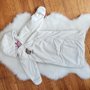 Winter hooded  Snow sleep sack, 9M
